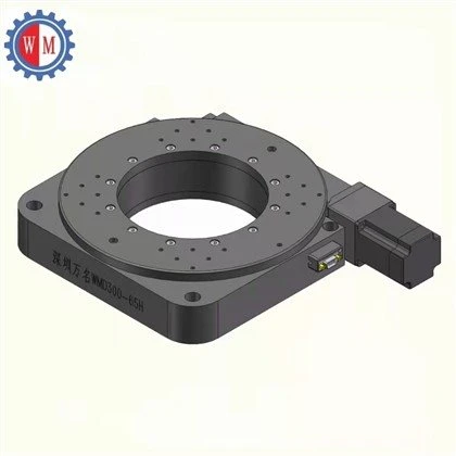 Table rotative creuse avec grande ouverture ouverte